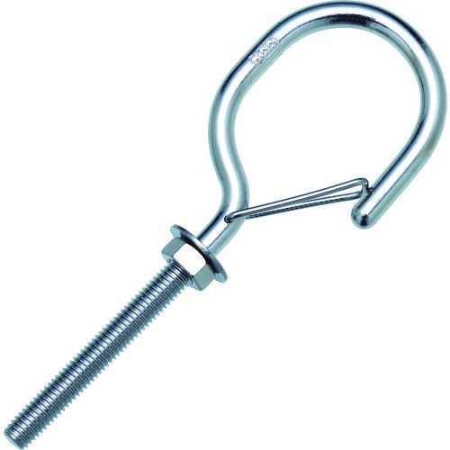 【即納在庫品】「直送」水本機械製作所 水本機械製作所 B2254 ステンレス ネットフック 捻子径M−4 全長75m 378-9713