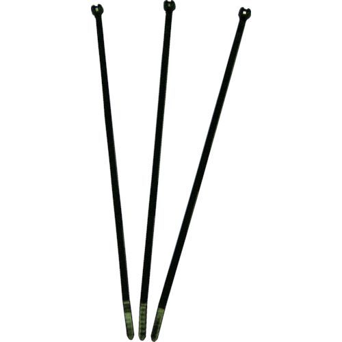 【即納在庫品】「直送」パンドウィットコーポレーション BT1.5IC0 ステンレス爪ロック式ナイロン結束バンド 耐候性黒 幅3．6mm 長さ155mm 100本入り BT1．5I−C0