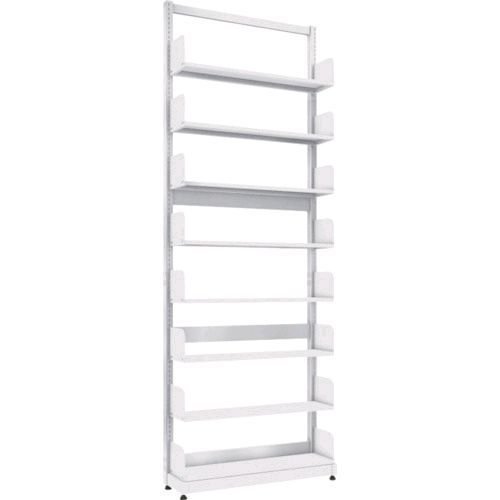 【個人宅配送不可】トラスコ中山 TRUSCO BSSS83T8 直送 代引不可・他メーカー同梱不可 単柱書架　単式　B5縦　W900XD220XH2575　8段