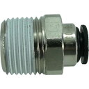 【即納在庫品】「直送」千代田通商 F6-03M ファイブメイルコネクタ 6mm・R3/8 F603M 158-4251
