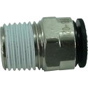 【即納在庫品】「直送」千代田通商 F8-02M ファイブメイルコネクタ 8mm・R1/4 F802M 158-4278