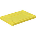 【即納在庫品】「直送」DICプラスチック F-FR Y F型コンテナ蓋 ロック付 外寸:W423XD288XH36. FFRY