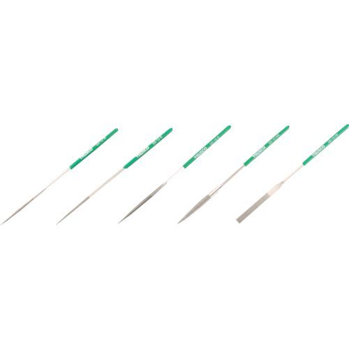 【即納在庫品】「直送」トラスコ中山 TRUSCO GS-12-SET ダイヤモンドヤスリ 精密用＃170 5本セット 全長140mmX刃長40mm 12本組サイズ GS12SET 117-6501