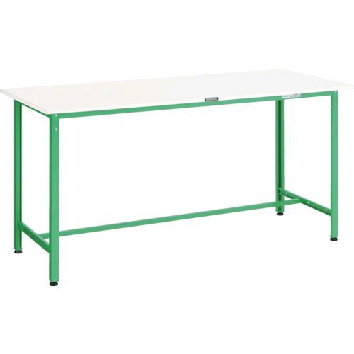 【個人宅配送不可】トラスコ TRUSCO HAE-1809YG 直送 代引不可・他メーカー同梱不可 HAE型立作業台 1800X900XH900 ヤンググリーン色HAE1809YG8500