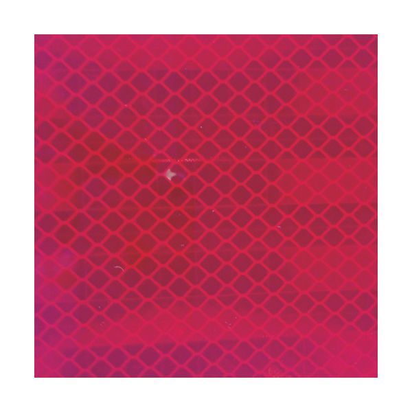 【即納在庫品】「直送」トラスコ TRUSCO HS-4522P R 超高輝度反射シート プリズム型 455mmX227mm 赤 HS..