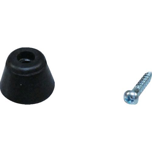 【即納在庫品】「直送」光 KG150 ゴム底脚 15mm丸 4個入 381-5421