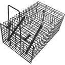 【即納在庫品】「直送」TRUSCO MSH ねずみ捕りハウス ねずみ捕りハウス1955385 ネズミ捕リ用ハウス 195-5385 ブラック(4)