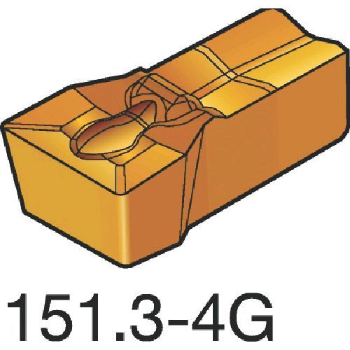 【あす楽対応】「直送」サンドビック SV N151.3-200-20-4GH13A 【10個入】 T－Max　Q－カット　突切り・溝入れチップ　H13A　超硬N151.3200204G8716H13A