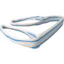 【即納在庫品】「直送」TESAC PP2E50X2 耐化学薬品用スリング JIS2等級・両端アイ形 50mm幅×2m