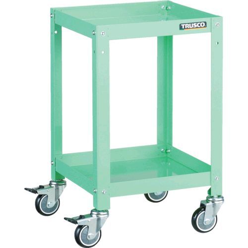 トラスコ中山 TRUSCO RBW632UYG ツールワゴン ラビットワゴン 360X360 ウレタン車輪 ヤンググリーン