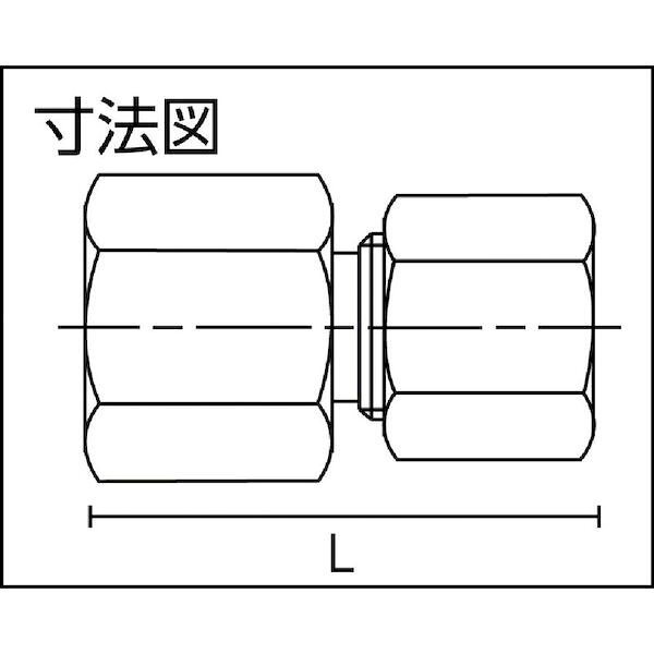 【即納在庫品】「直送」ASOH RF1208 内ネジリングジョイント　PT1／4XΦ8