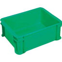 【即納在庫品】「直送」ヒシ S-9GN S型コンテナ W365×D270×H133 緑 緑