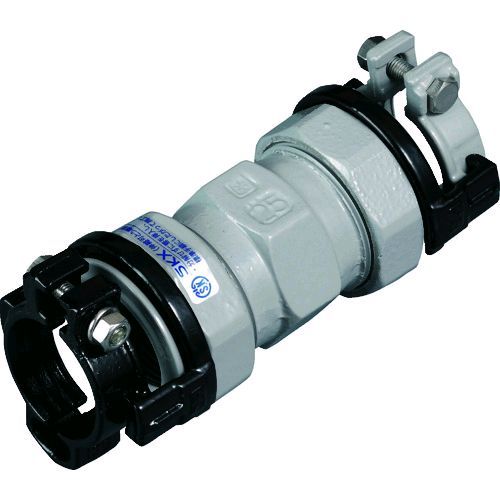 【即納在庫品】「直送」【個数：1個】川西水道機器 SKカワニシ SKXSP30X32 ポリエチレン管×鋼管用異種管継手　SKXソケットP30×32 380-0539