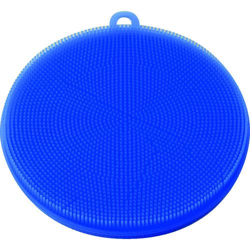 【即納在庫品】「直送」TRUSCO SLT-B シリコンたわし 青 SLTB tr-1612313 ブルー 青1612313 161-2313