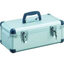【即納在庫品】「直送」トラスコ中山 TRUSCO TACN35 アルミケース 中皿付 339X162X127 シルバー 389-5475