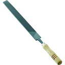 【即納在庫品】「直送」TRUSCO THI300-01-S 鉄工用ヤスリ 木柄付 平 荒目 刃長300 THI30001S tr-1026227 刃長300TH...