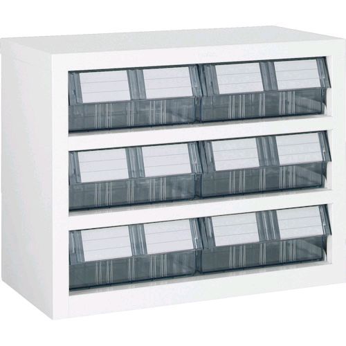 【個数：1個】トラスコ中山 TRUSCO TM43BWN 直送 代引不可・他メーカー同梱不可 横型バンラックケース 393-7348