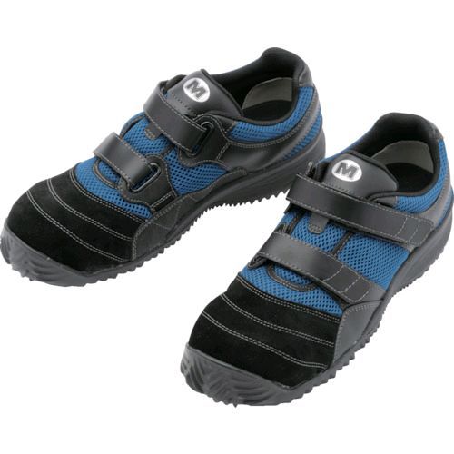 【即納在庫品】「直送」ミドリ安全 TS-115N-BK/BL-27.0 屈曲作業向けプロスニーカー TS−115N黒／ブルー 27cmTS115NBKBL27.0 MIDORI