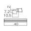 ڤбۡľHAKKO  ϥå T12-1406  ѥ 40 T121406 294-6408