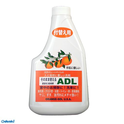 ドーイチ 4582156680412 家中のお掃除、洗車に！ そのまま使えるADL 500ml 付替用