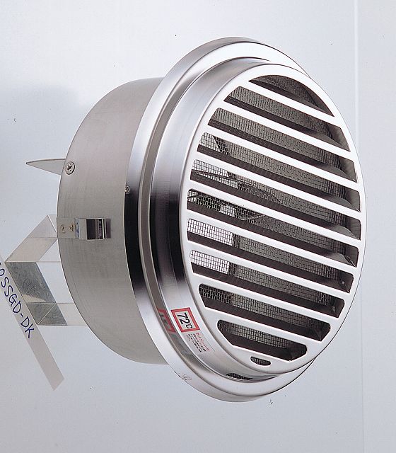 宇佐美工業 UK-SSN125SHD-DK 丸型ガラリ FD付 UKSSN125SHDDK