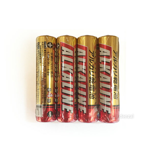 LR03R4S 三菱 アルカリ乾電池 単4形 4本パック LR03R/4S