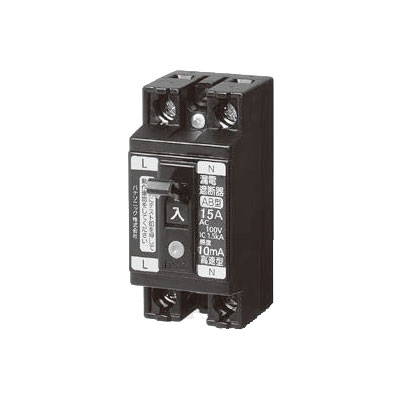 BJS1511N パナソニック 小形漏電ブレーカ AB型 30AF 2P1E 15A 10mA