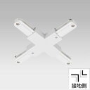 NDR0239 東芝 +形ジョインタ L形2回路配線用 白色 ライティングレール用