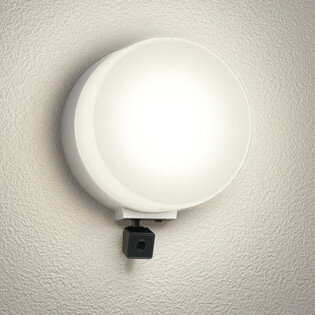 OG264107LCR オーデリック ポーチライト 人感知カメラ付 白熱灯器具60W相当 電球色 防雨型