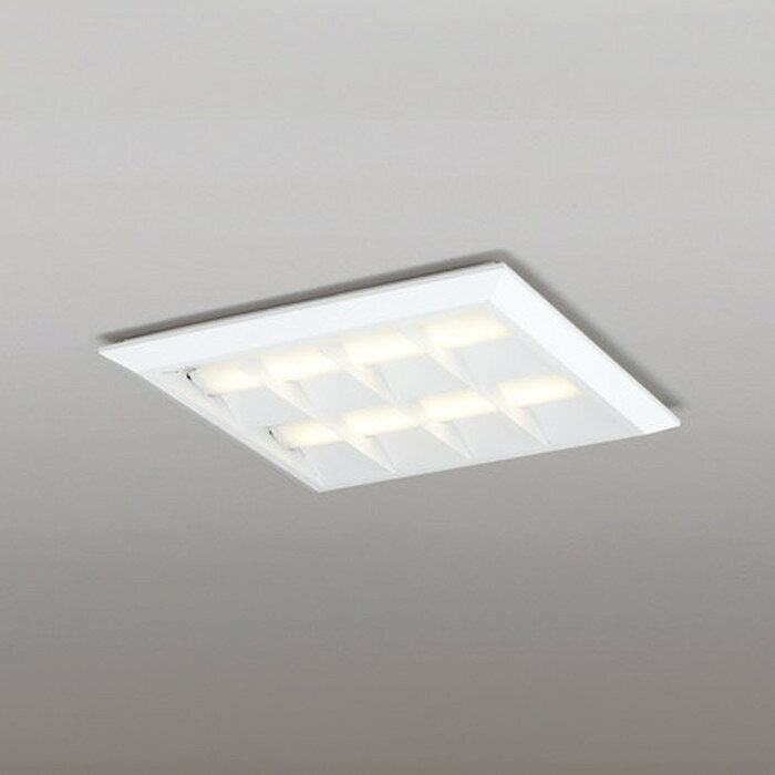 XL501055P2E オーデリック ベースライト スクエアタイプ 埋込穴□500 FHP32W×4灯相当 電球色 調光可能