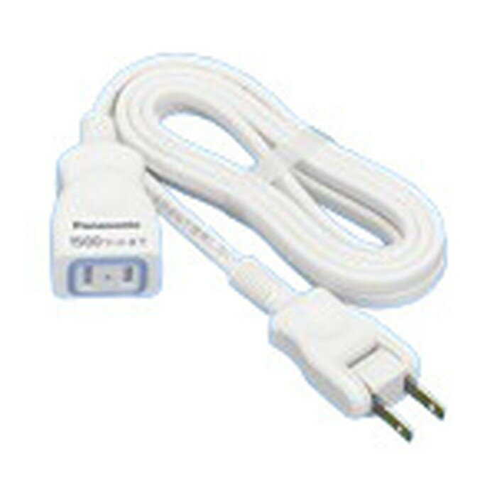 WHA4915WP パナソニック 延長コードX 1コ口 防水扉＋パッキン付コンセント 5m ホワイト