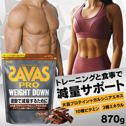 プロテイン ザバス ソイプロテイン チョコレート 【1食】 プロ ウェイトダウン 風味 870g 健康食品 明治 ソイ 風味 【D】