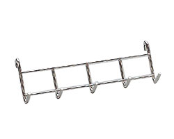 樂天商城 - 【メタルラック（ポール径25mm）用】メタルラックフック MR-5F 5連タイプ≪メタルラック/ミニに対応 アイリスオーヤマ（メタルラック/収納棚/棚板/収納用品/リビング ダイニング収納）[2604SO]