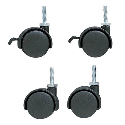 ≪期間限定★20%OFF！≫ 【メタルミニ（ポール径19mm）用】メタルミニ キャスター MM-4MC アイリスオーヤマ（メタルラック/収納棚/棚板/収納用品/リビング ダイニング収納） [2512SE]