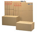 【5枚セット】段ボールボックス(ダンボール)DB-L7【幅73×奥行44×高さ42.6(cm)】 アイリスオーヤマ(ダンボール箱/梱包資材/引越しや衣替えに便利/収納家具、食器、家電の整理に) CX-