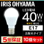 10ĥåȡ LEDŵ E17 40W ŵ忧  ꥹ ۸ å ̩ķ  ǥꥢ  ŵ 17 40W LED  ʥ  ۸  LDA4N-G-E17-4T52P LDA4L-G-E17-4T52P ѥå