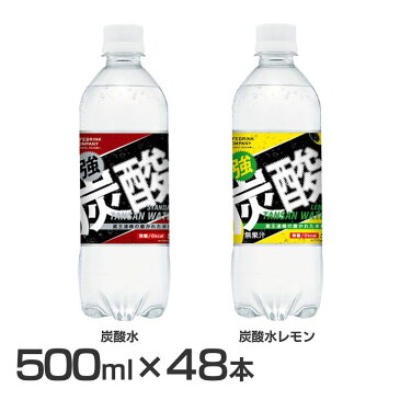 【48本】LDC 強炭酸水 500ml 強炭酸 国内製造 安価 蔵王 水 レモン 炭酸水 炭酸飲料 炭酸水 炭酸水レモン【D】