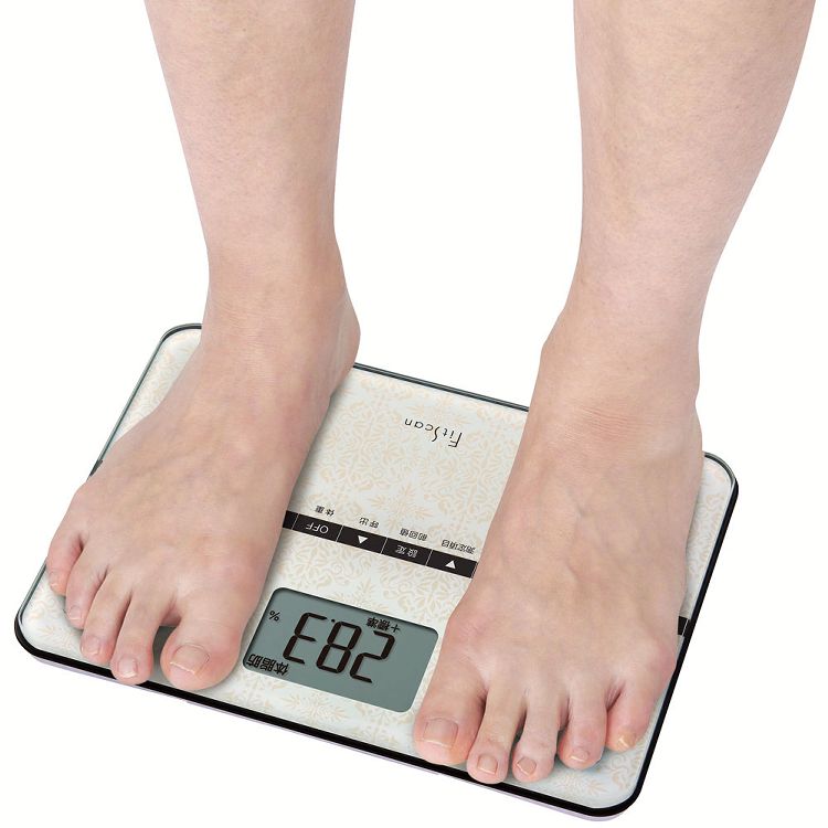 体重計 体組成計 タニタ 体組成計 体重計 体脂肪率 BMI 内臓脂肪 体重計測 計測器 計測機器 ダイエット 健康 TANITA フィットスキャン Fit Scan FS103WH シンプル タニタ ホワイト ピンク ブルー【D】 2