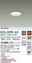 【3,980円以上送料無料】DOL-5595AS 大光電機 屋外灯 ダウンライト 軒下用 【高気密SB形】 畳数設定無し LED