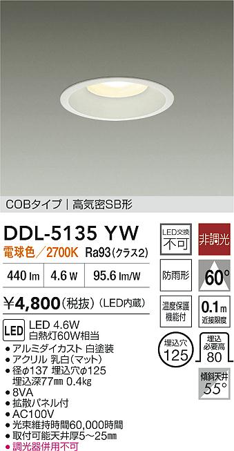 ̵DDL-5135YW ŵ 饤 COB ڹⵤ̩SB ̵ LED