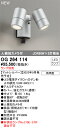 【送料無料】T区分 オーデリック OG264114 屋外灯 スポットライト ランプ別売 人検知カメラ 畳数設定無し LED 安心のメーカー保証