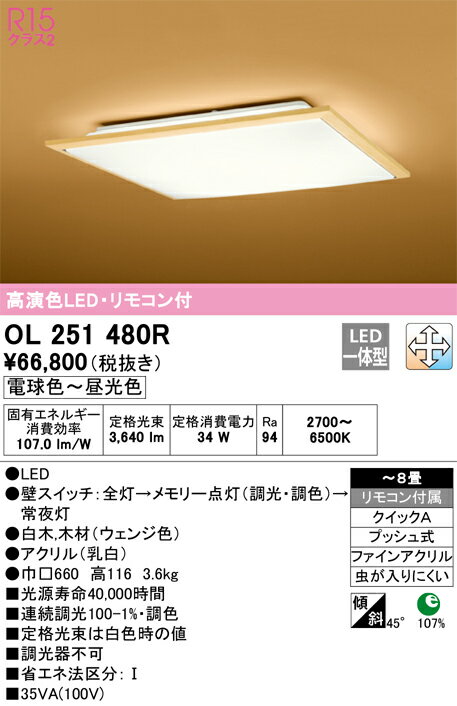 N区分オーデリックOL251480...
