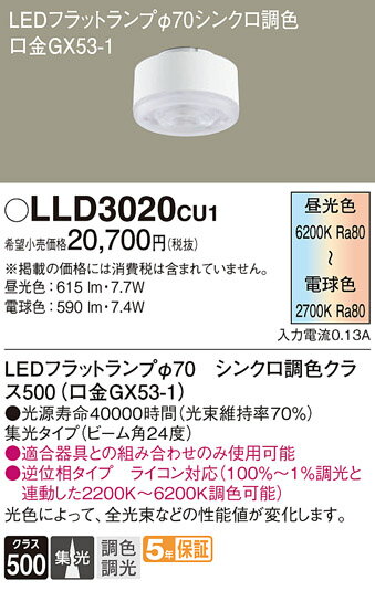 ̵ ѥʥ˥å LLD3020CU1-SF  LED˥å ̵ LED Tʬ ¿᡼ݾ