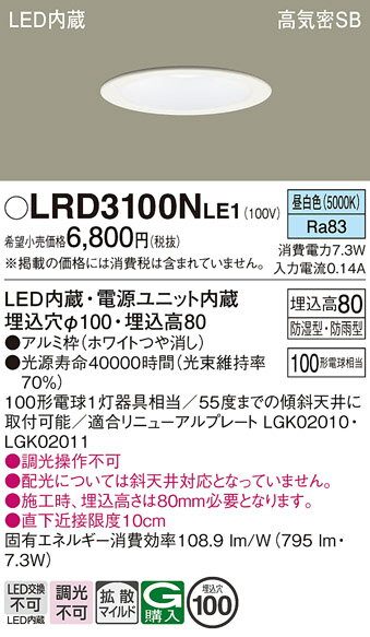 ̵ ѥʥ˥å LRD3100NLE1-SF ݡ饤  ڹⵤ̩SB ư̵ ̵ LED Tʬ...