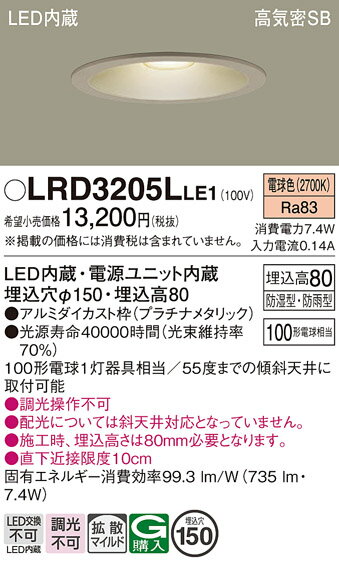 ̵ ѥʥ˥å LRD3205LLE1-SF ݡ饤  ڹⵤ̩SB ư̵ ̵ LED Tʬ...