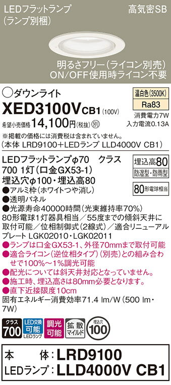 ̵ ѥʥ˥å XED3100VCB1-SF LRD9100LLD4000VCB1١ʥ̺ ݡ饤  ...