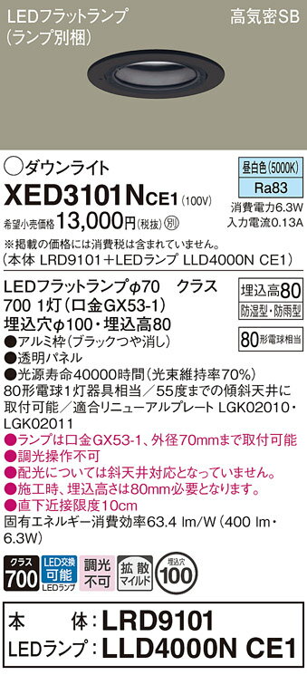 ̵ ѥʥ˥å XED3101NCE1-SF LRD9101LLD4000NCE1١ʥ̺ ݡ饤  ...