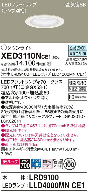 ̵ ѥʥ˥å XED3110NCE1-SF LRD9100LLD4000MNCE1١ʥ̺ ݡ饤 ...
