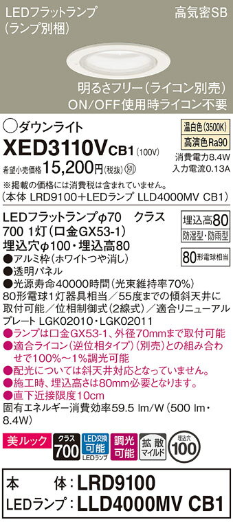 ̵ ѥʥ˥å XED3110VCB1-SF LRD9100LLD4000MVCB1١ʥ̺ ݡ饤 ...