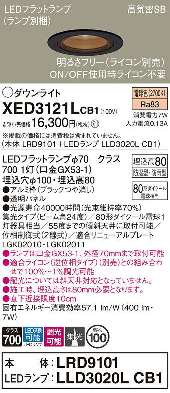 ̵ ѥʥ˥å XED3121LCB1-SF LRD9101LLD3020LCB1١ʥ̺ ݡ饤  ...